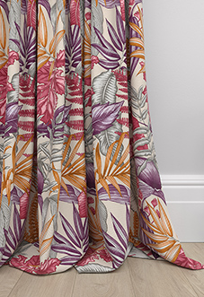 Maldives, Cassis - Made to Measure Curtains